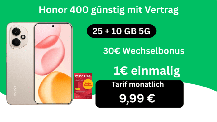 Honor 400 günstig mit Vertrag