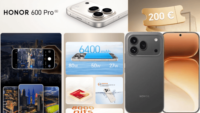 Jetzt vorbestellen HONOR 600 Pro Preis & Angebote