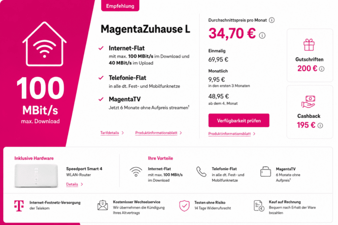 Telekom Magenta Zuhause Tarife