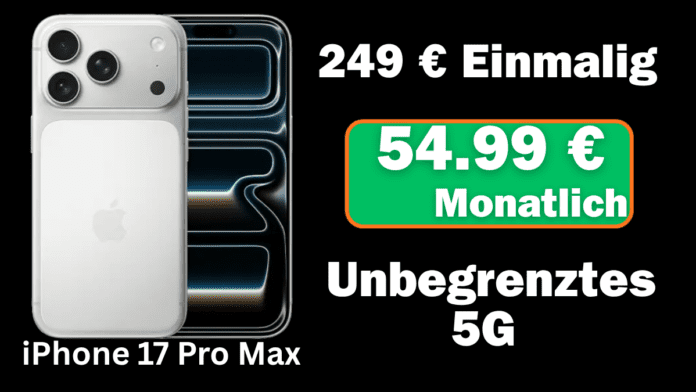 Apple iPhone 17 Pro Max Angebot