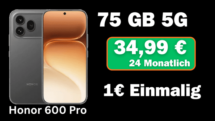 Honor 600 Pro mit Vertrag im Vergleich (Stand: Mai 2026)