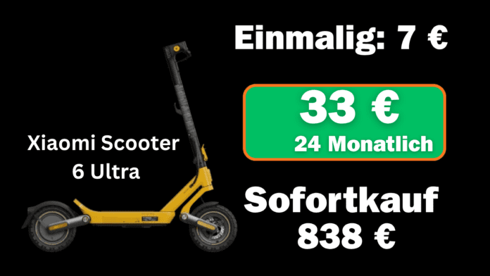 xiaomi Scooter 6 Ultra kaufen