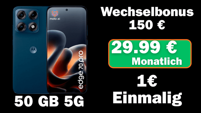 Motorola Edge 70 Pro 256GB Blau vertrag