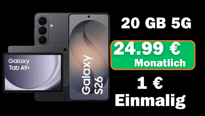 Samsung Galaxy S26 mit Galaxy Tab A9+ vertrag