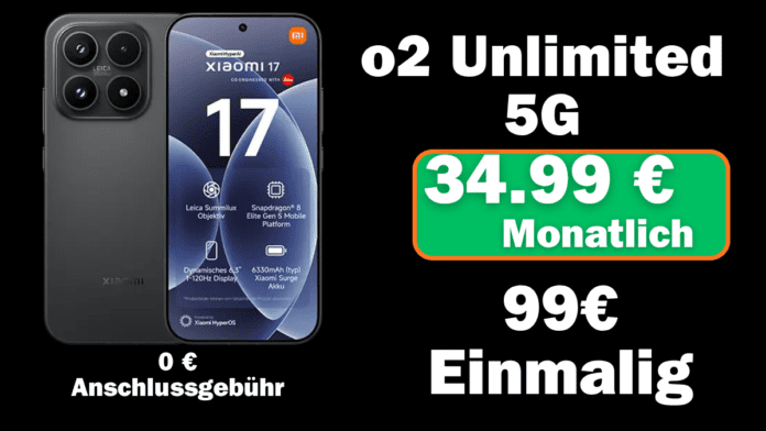 Xiaomi 17 Angebot mit Vertrag