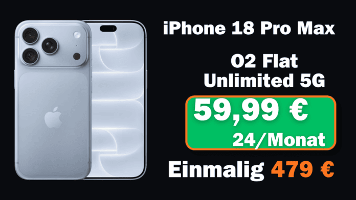 iPhone 18 Pro Max mit Vertrag |Top Angebot | Jetzt vorbestellen Günstig