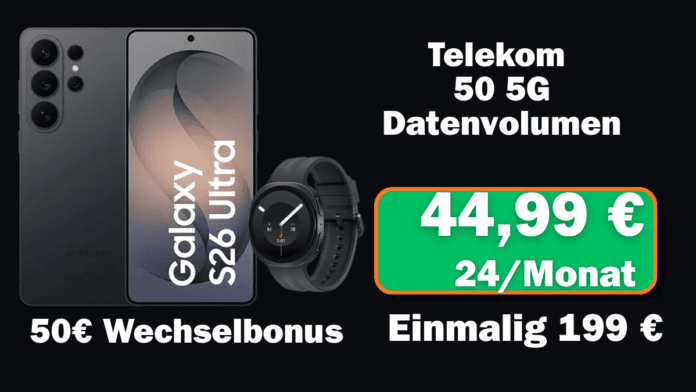 Samsung Galaxy S26 Ultra Galaxy Watch9 50€